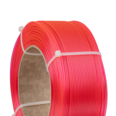 PETG+ filament ABAFLEX pink transparent, 1.75 ± 0.019 mm, 750g, REFILL 60mm