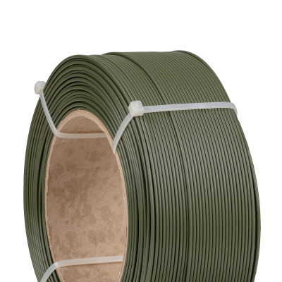 PETG+ filament ABAFLEX army green, 1.75 ± 0.019 mm, 750g, REFILL 60mm