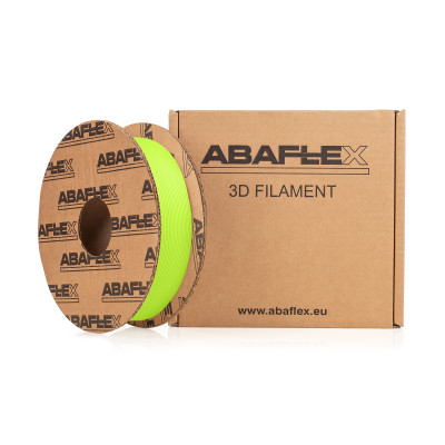 PETG+ filament ABAFLEX neon green, 1.75 ± 0.019 mm, 1000g, REFILL 70mm