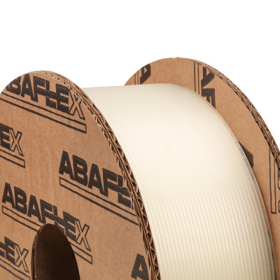 PLA filament ABAFLEX natural, 1.75 ± 0.019 mm, 1000g, cívka 84mm