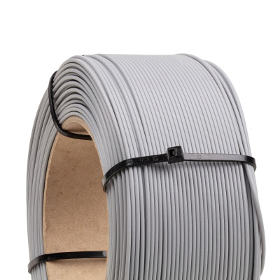 PLA filament ABAFLEX šedý, 1.75 ± 0.019 mm, 750g, REFILL 60mm