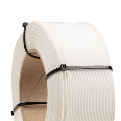 PLA filament ABAFLEX bílý, 1.75 ± 0.019 mm, 1000g, REFILL 70mm