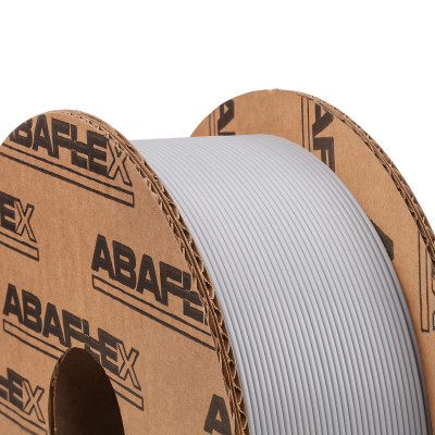 PLA filament ABAFLEX šedý, 1.75 ± 0.019 mm, 1000g, cívka 84mm