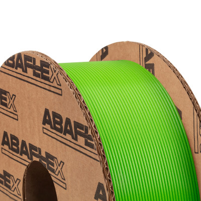 PLA filament ABAFLEX zelený, 1.75 ± 0.019 mm, 1000g, cívka 84mm