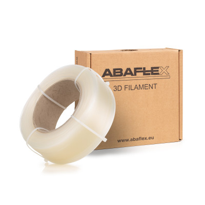 PLA filament ABAFLEX natural, 1.75 ± 0.019 mm, 750g, REFILL 60mm