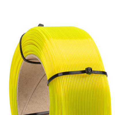 PETG+ filament ABAFLEX signal yellow transparent, 750g, REFILL 60mm