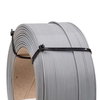 PETG+ filament ABAFLEX šedý, 1.75 ± 0.019 mm, 1000g, REFILL 70mm