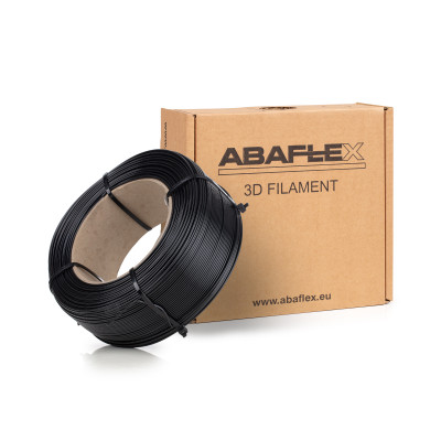 PETG+ filament ABAFLEX černý, 1.75 ± 0.019 mm, 750g, REFILL 60mm