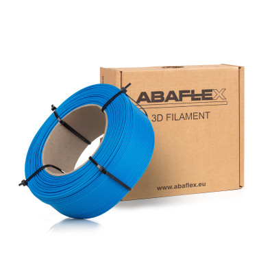 PLA filament ABAFLEX modrý, 1.75 ± 0.019 mm, 750g, REFILL 60mm