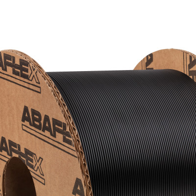 PETG+ filament ABAFLEX black, 1.75 ± 0.019 mm, 2500g, cívka 152mm