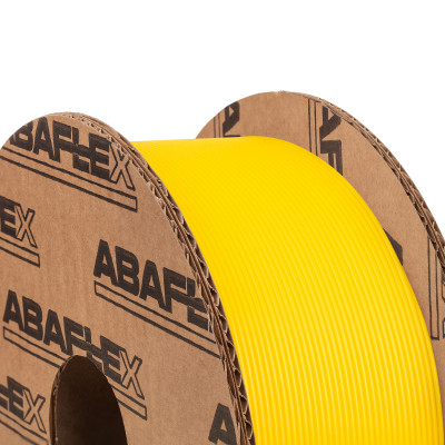 PETG+ filament ABAFLEX žlutý, 1.75 ± 0.019 mm, 1000g, cívka 84mm