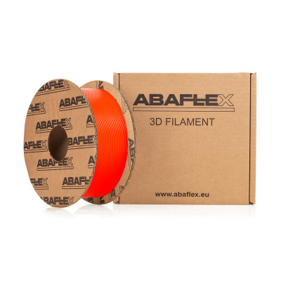 PETG+ filament ABAFLEX oranžový, 1.75 ± 0.019 mm, 1000g, cívka 84mm